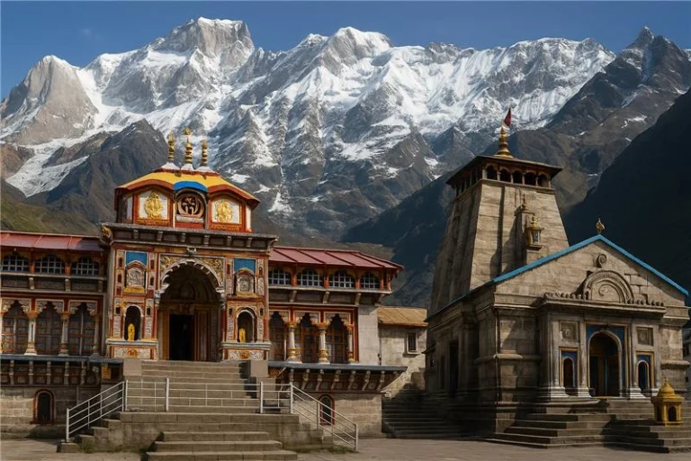 Kedarnath Temple in the Garhwal Himalayas