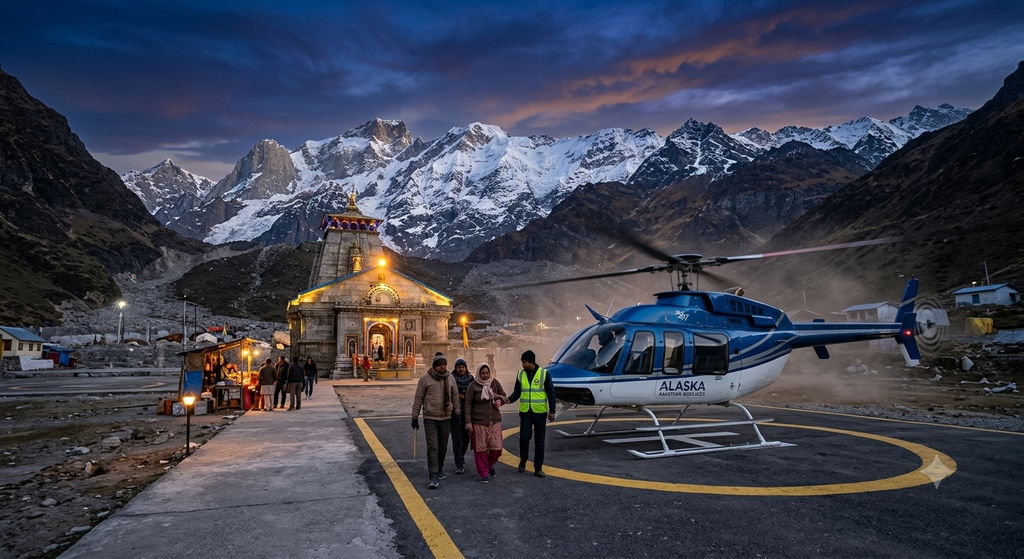 Do Dham Yatra by Helicopter (Kedarnath & Badrinath): VIP Darshan, Luxury Lodging & Day-by-Day Itinerary Guide