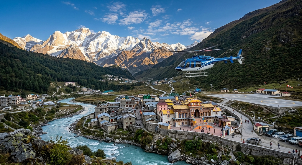 Do Dham Yatra by Helicopter (Kedarnath & Badrinath): VIP Darshan, Luxury Lodging & Day-by-Day Itinerary Guide